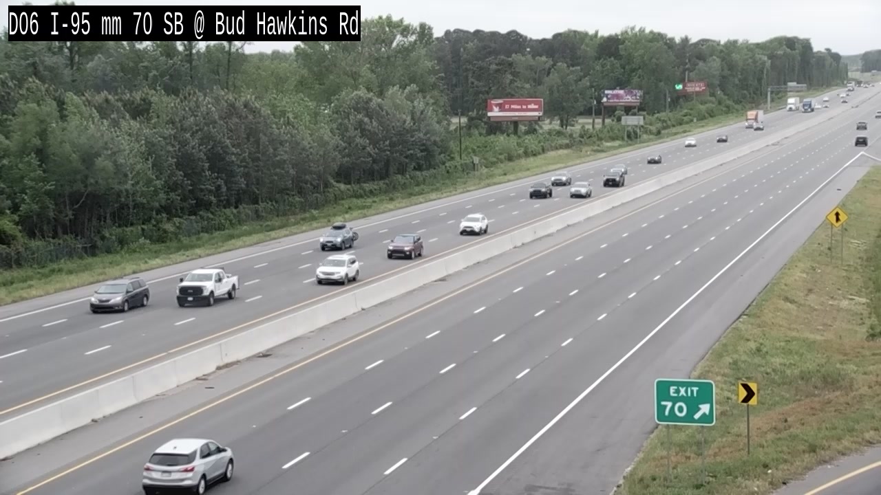 I-95 @ Bud Hawkins Rd